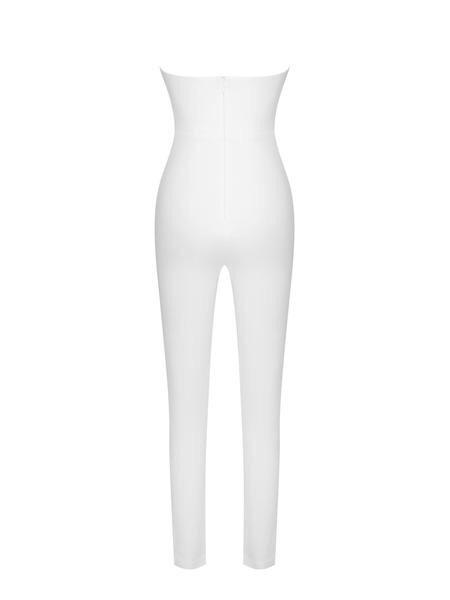CAMILLA JUMPSUIT- WHITE - TRESLUSH