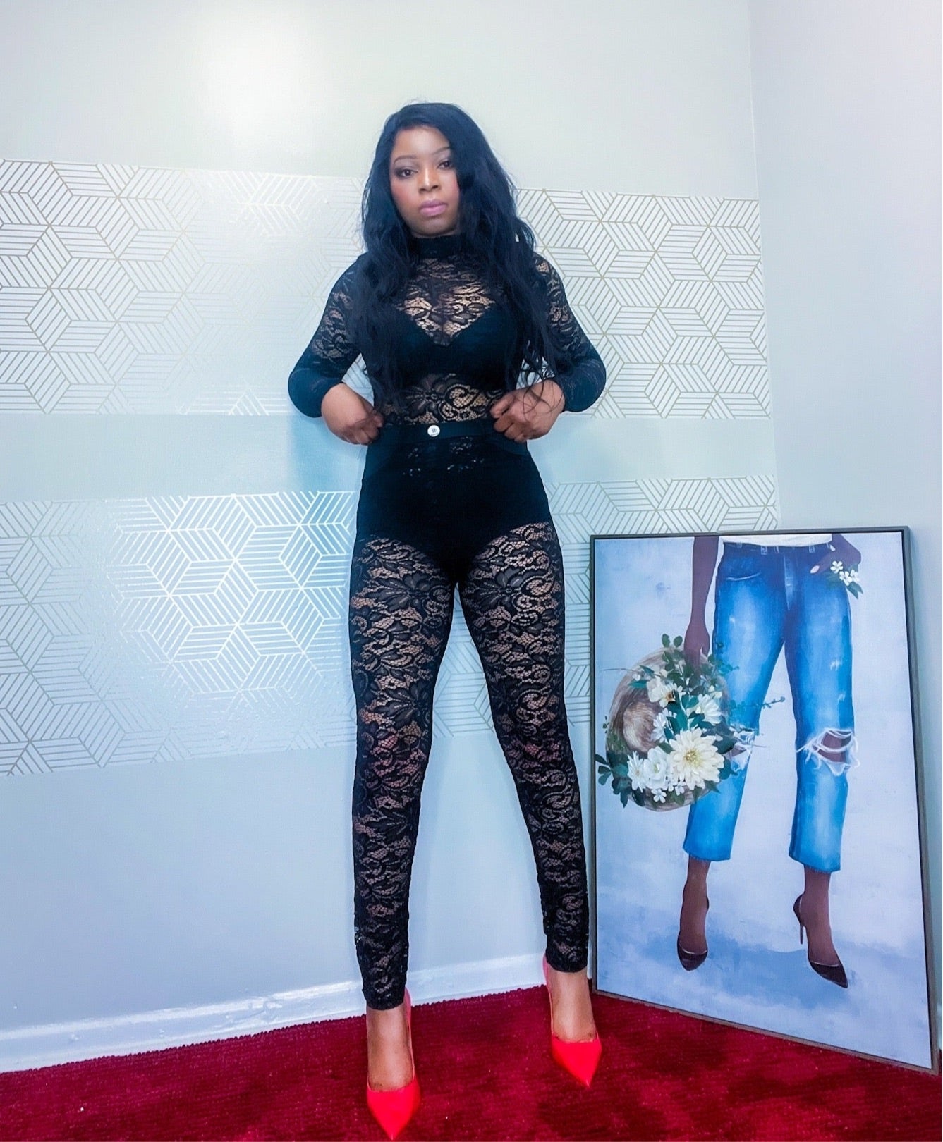 City girl lace set - TRESLUSH