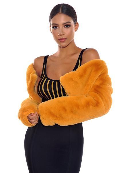 EUPHORIA FUR JACKET - TRESLUSH