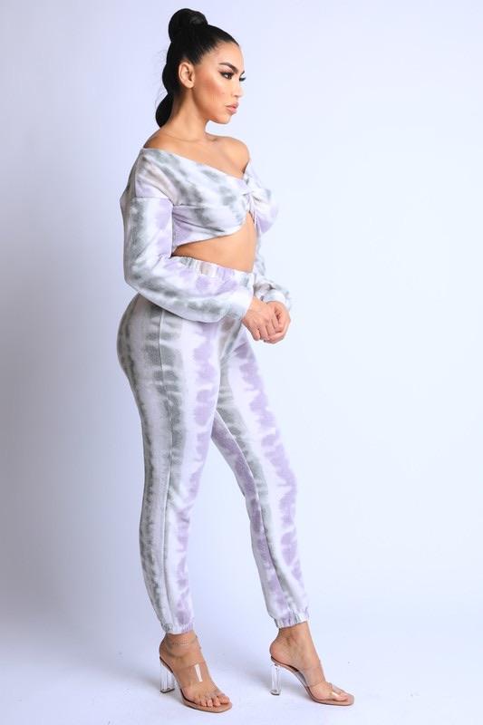 FUZZY PANT SET - TRESLUSH