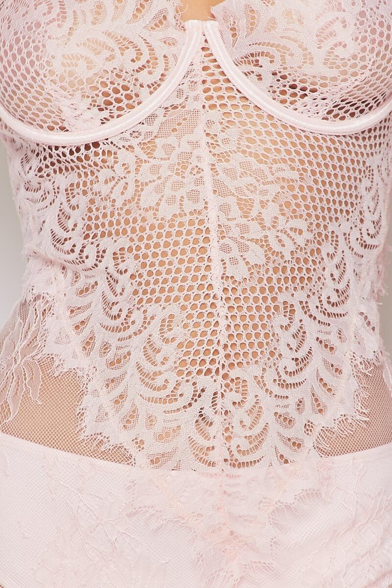 HARRIET LACE SET - BLUSH - TRESLUSH