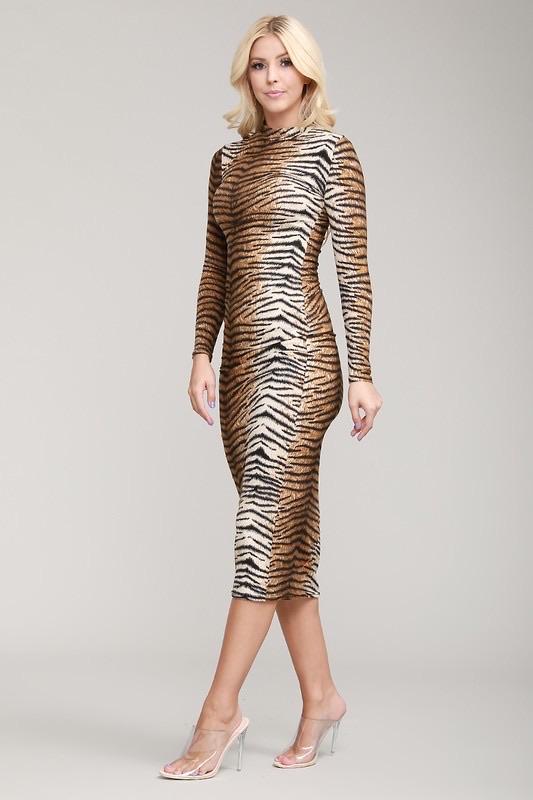 LIZAY PRINT DRESS - TRESLUSH